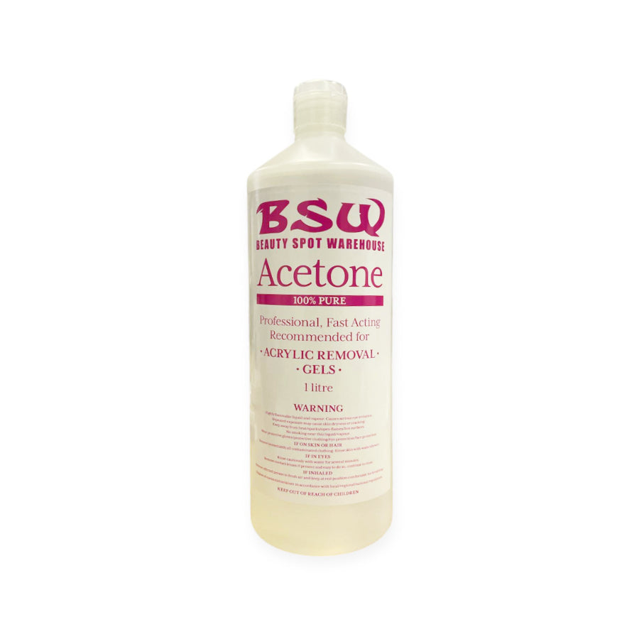 BSW Acetone 250ml & 1L Bottles