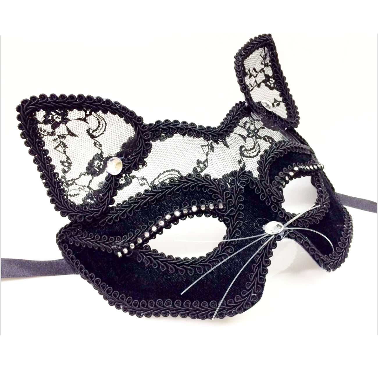 Lace Masquerade Cat Mask