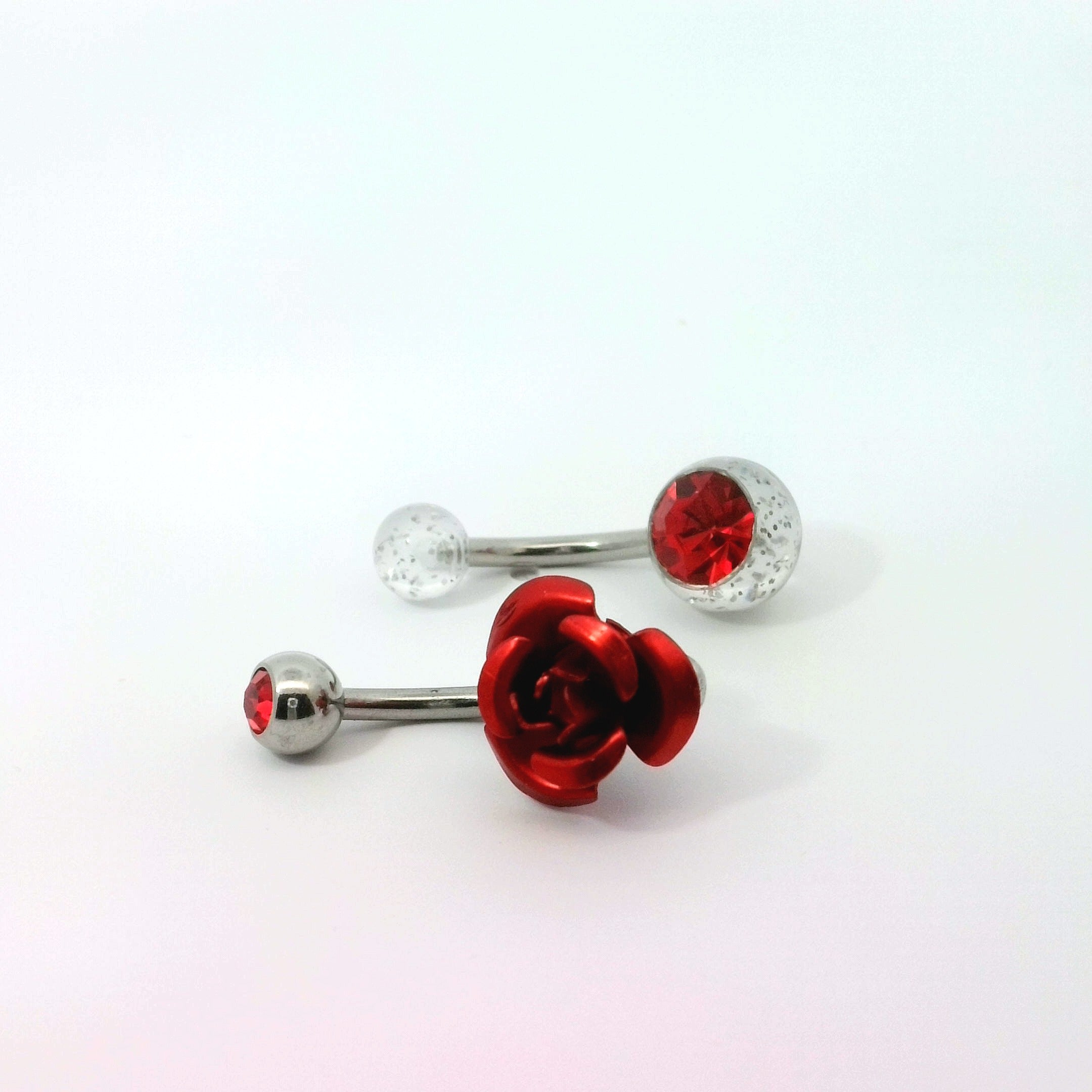 Red Rose Navel Bar 2pk