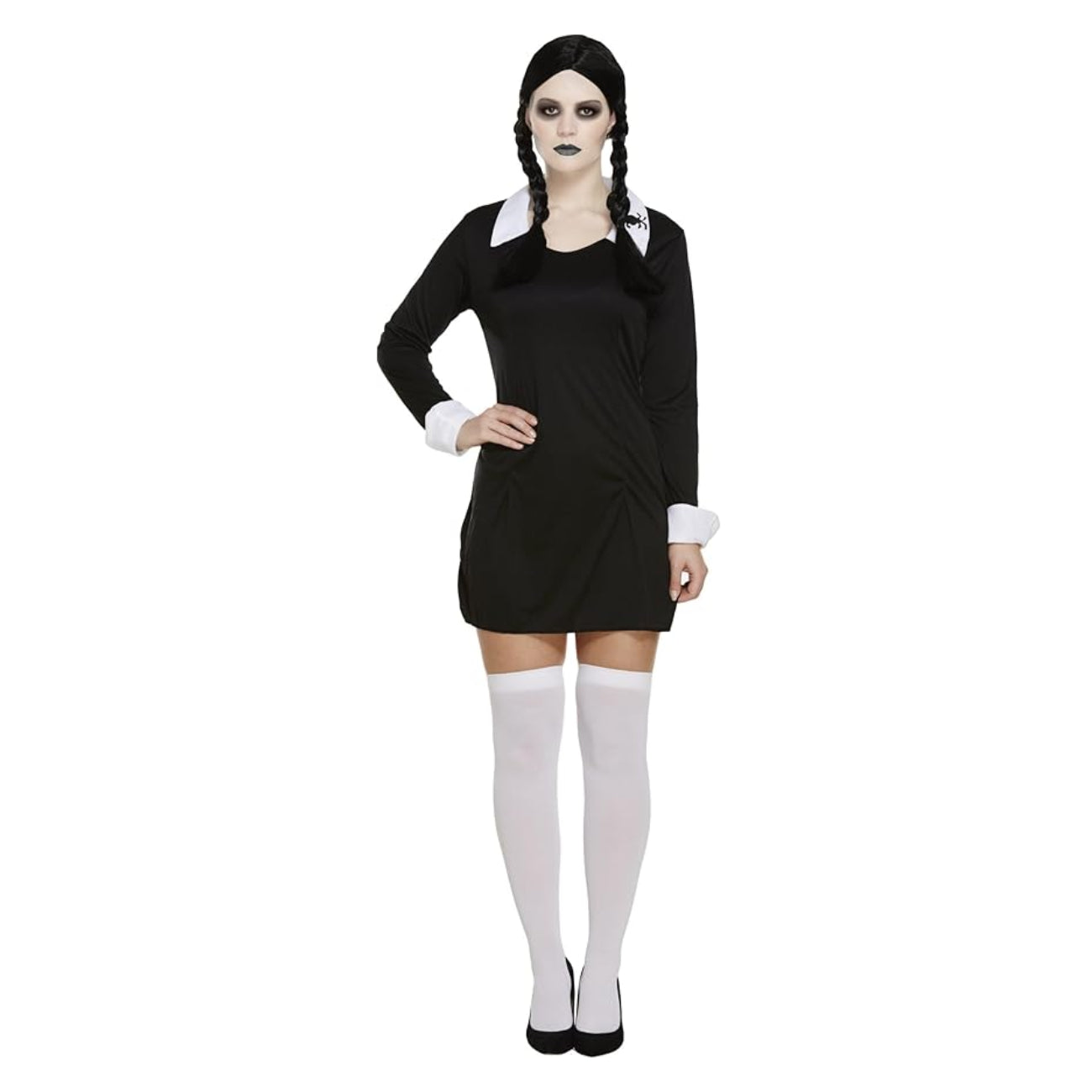 Scary Daughter Wednesday Addams Outfit