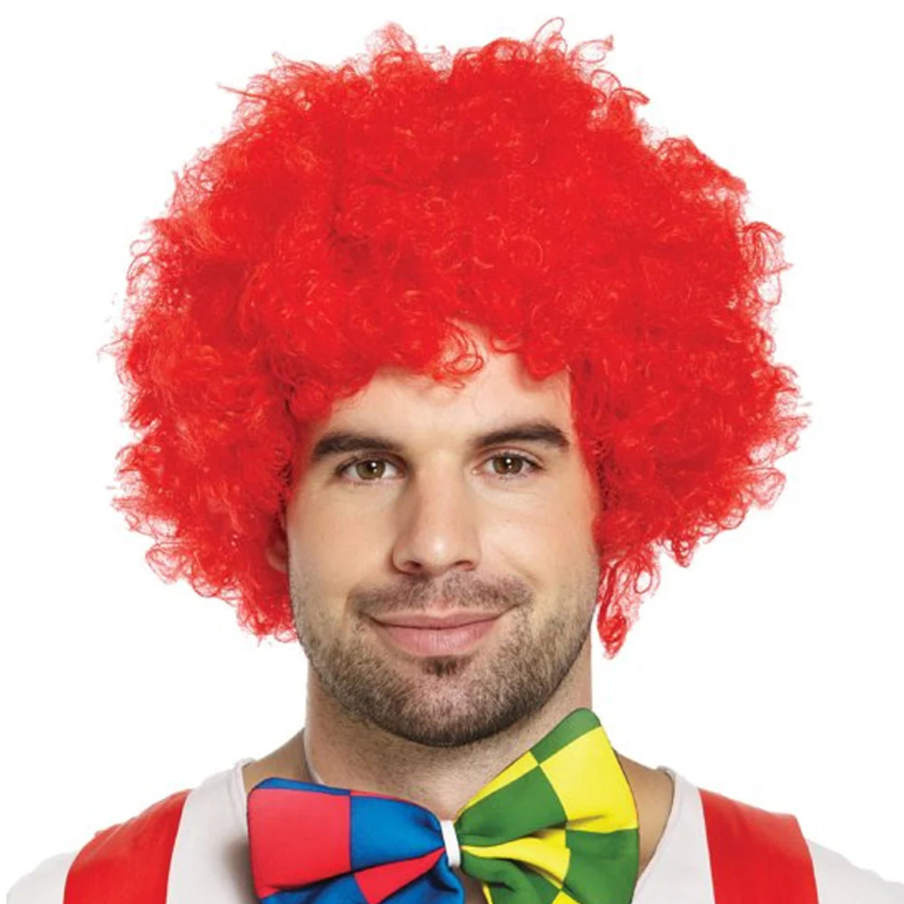 Red Curly Clown Wig