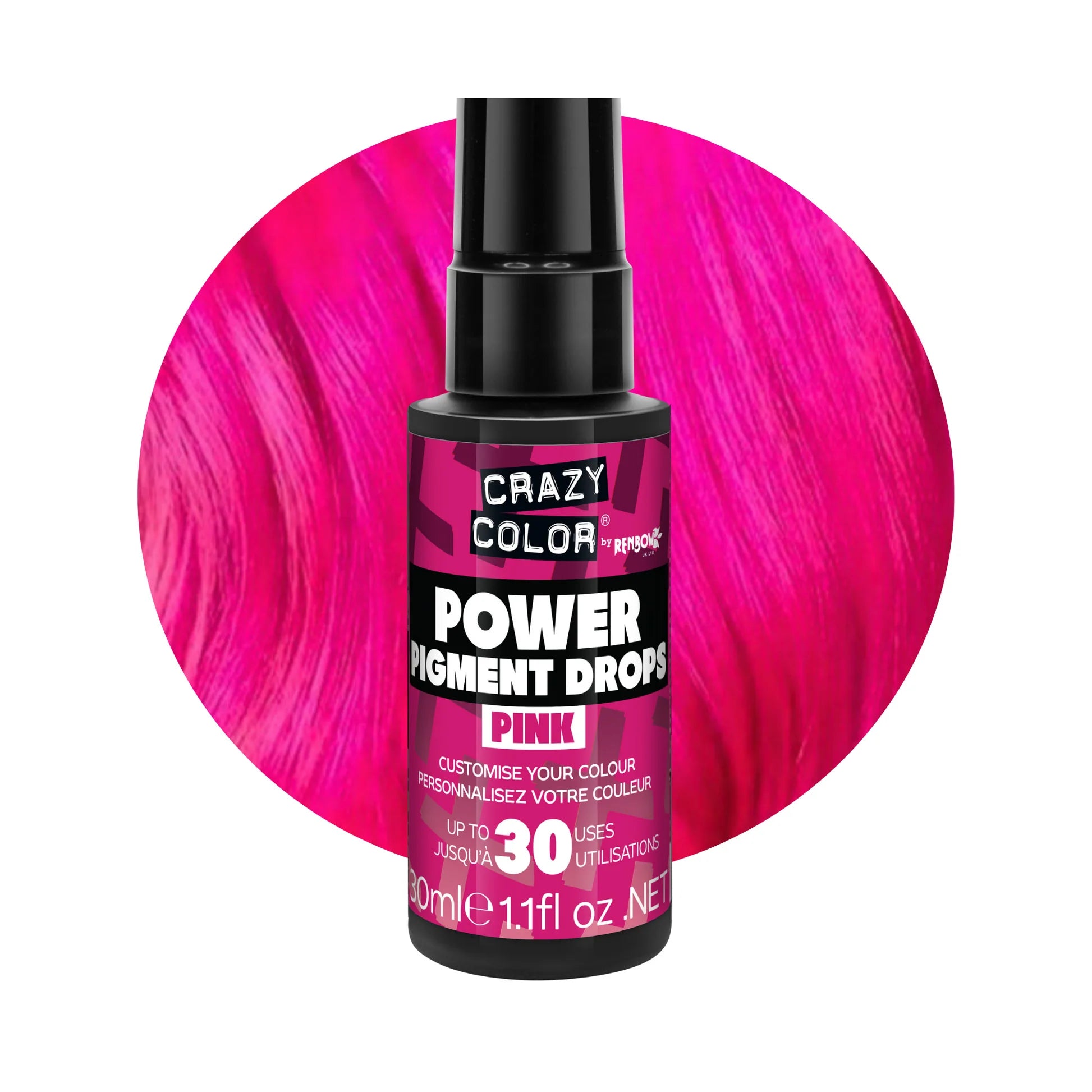 Crazy Colour Power Pigment Drops 30ml