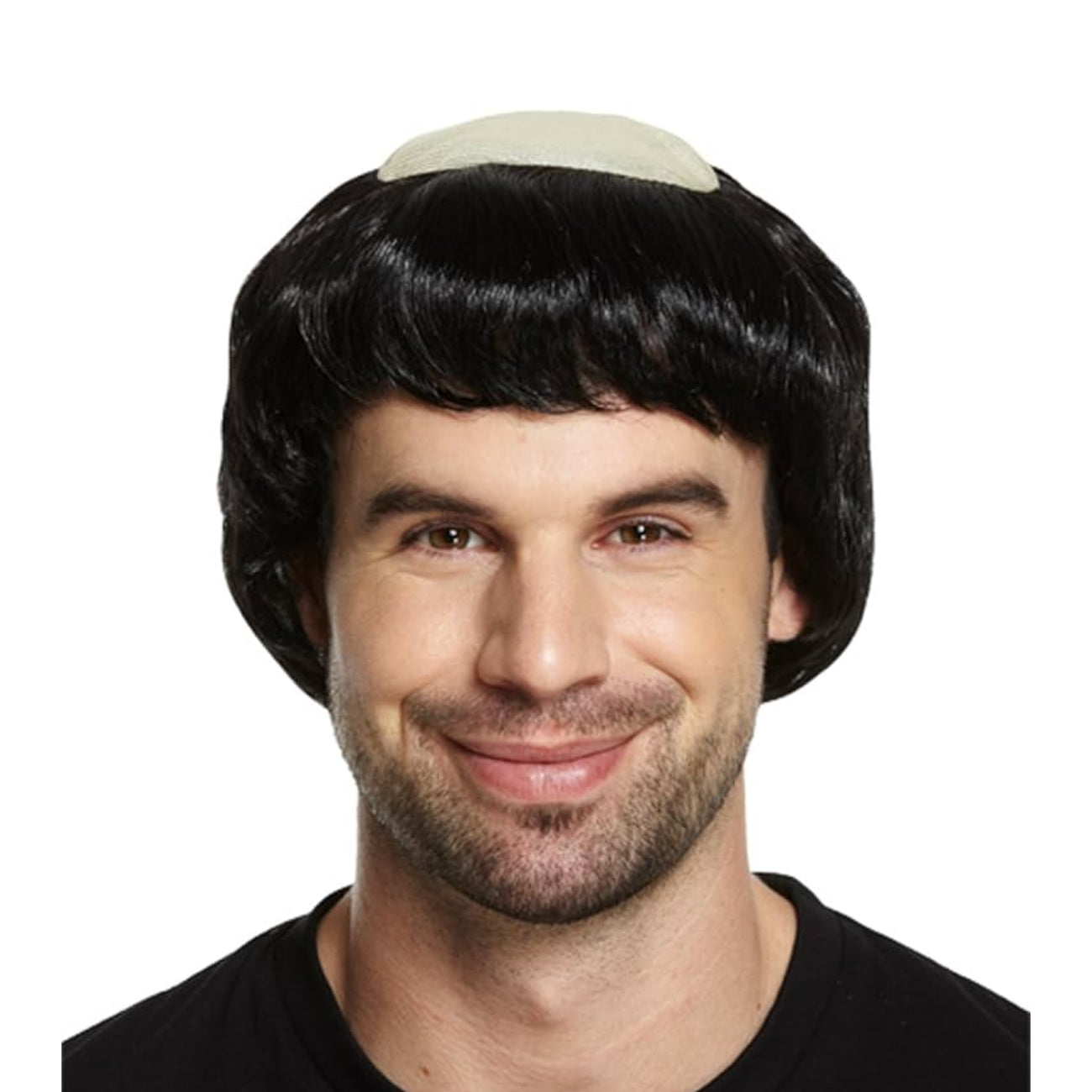 HENBRANDT Adult Friar Monk Bald Head Wig