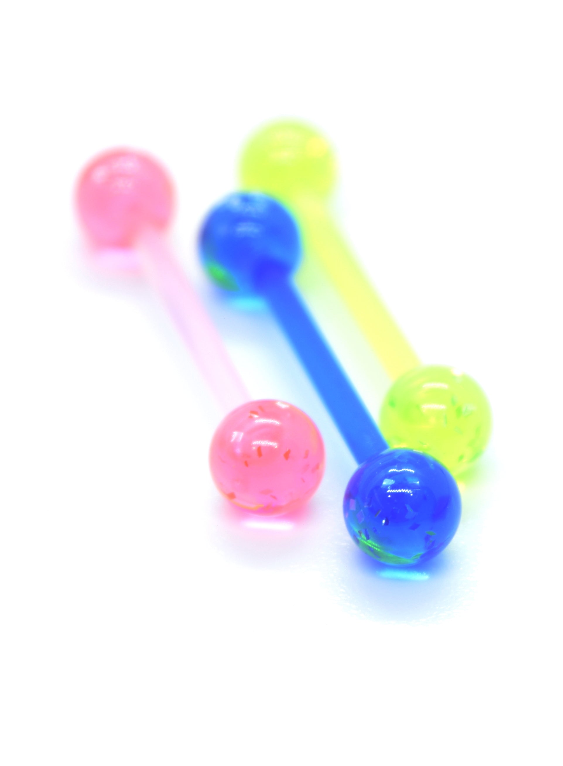3 Pack Coloured Bio-Flex Tongue Bars