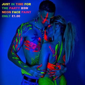 UV Neon Face Paint - beauty spot warehouse