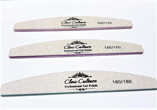 Claw culture nail files x 10 - beauty spot warehouse