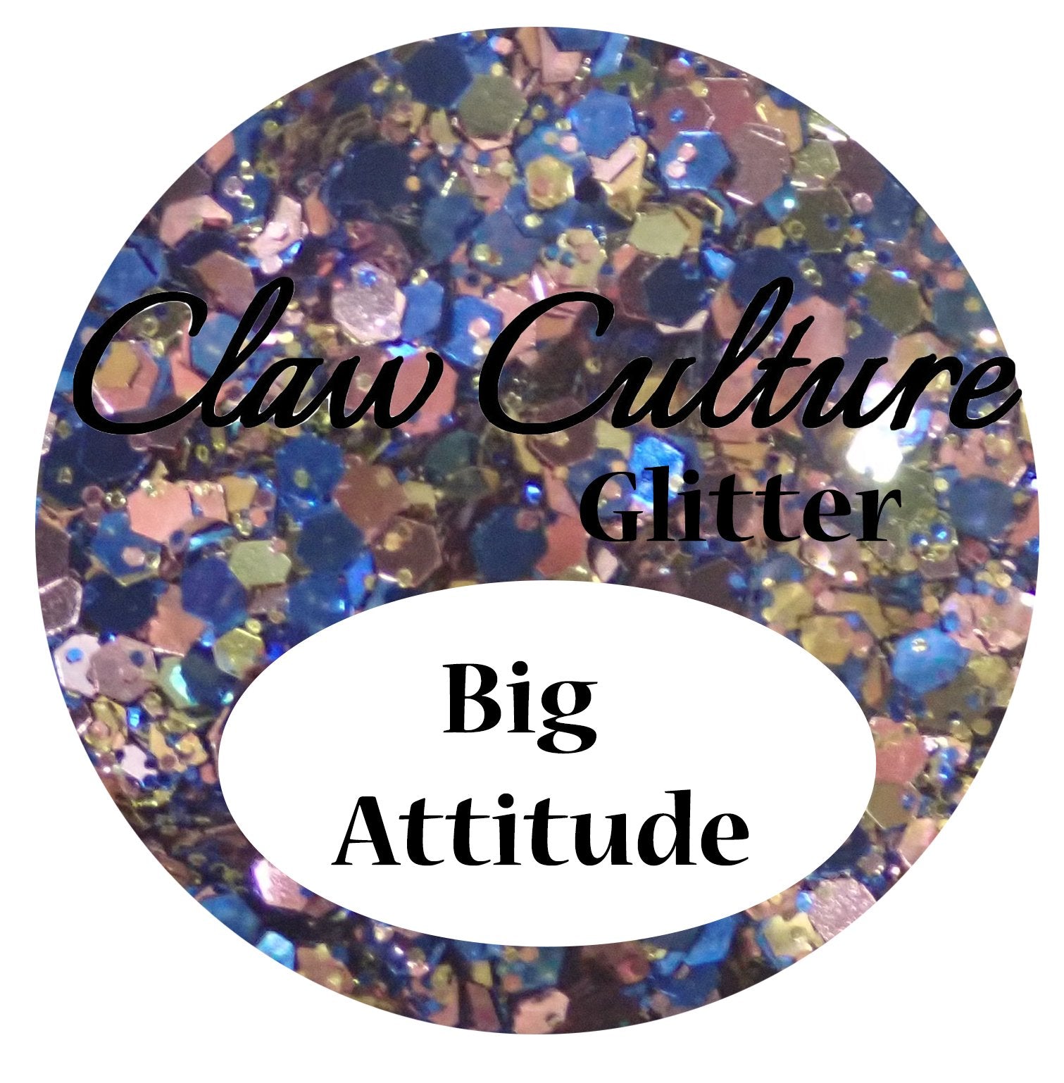 Nail Glitter Big Attitude - beauty spot warehouse