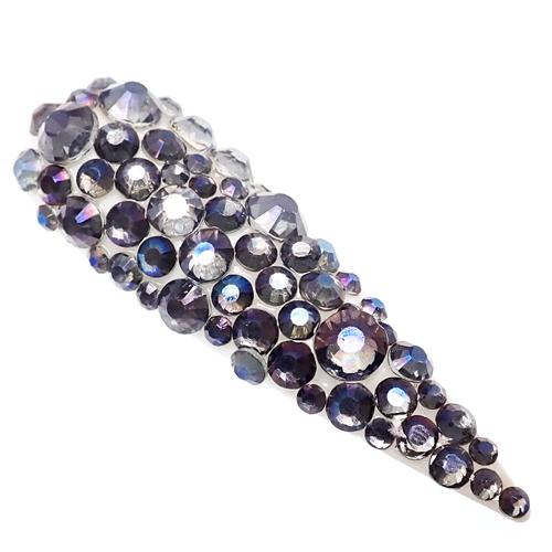 Smokey Blue Genuine Italian Cristallo nail stones - beauty spot warehouse