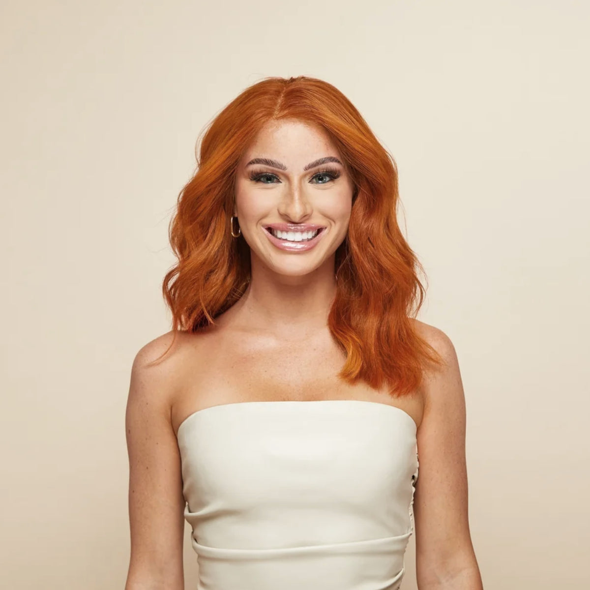 12" Human Lace Front Wig