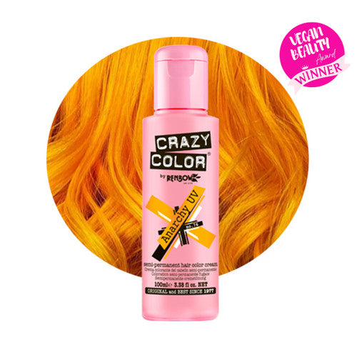 Crazy Colour Semi Permanent Hair Colour Various Shades Vibrant Hair Dye