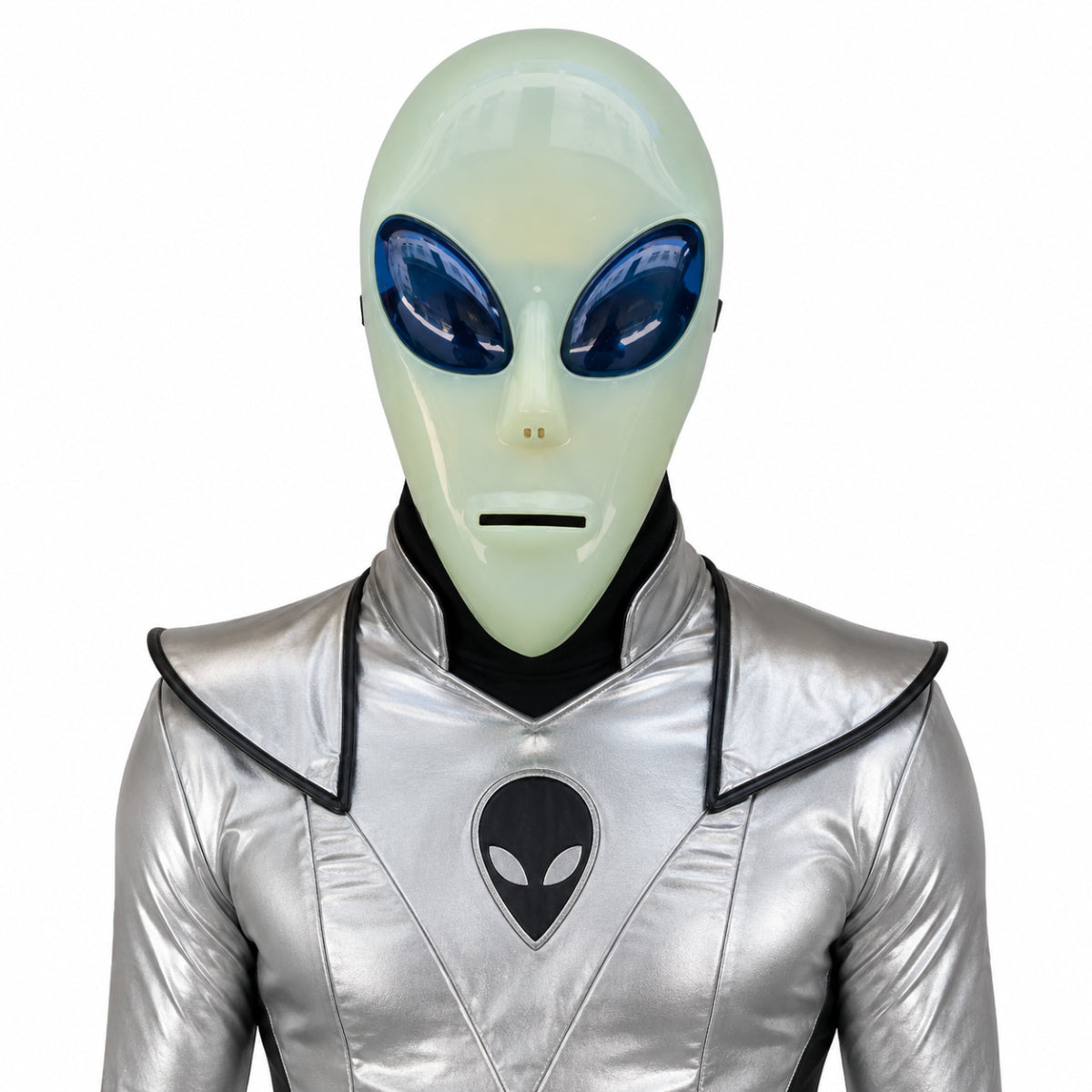 Glow In The Dark Alien Mask