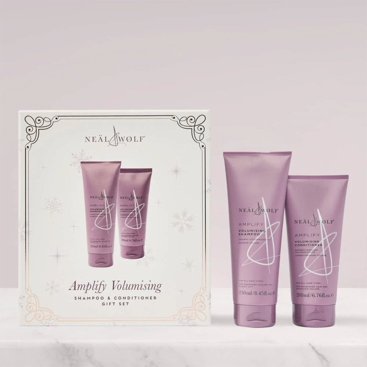 Neal & Wolf Amplify Collection Volumising Shampoo & Conditioner Gift Set