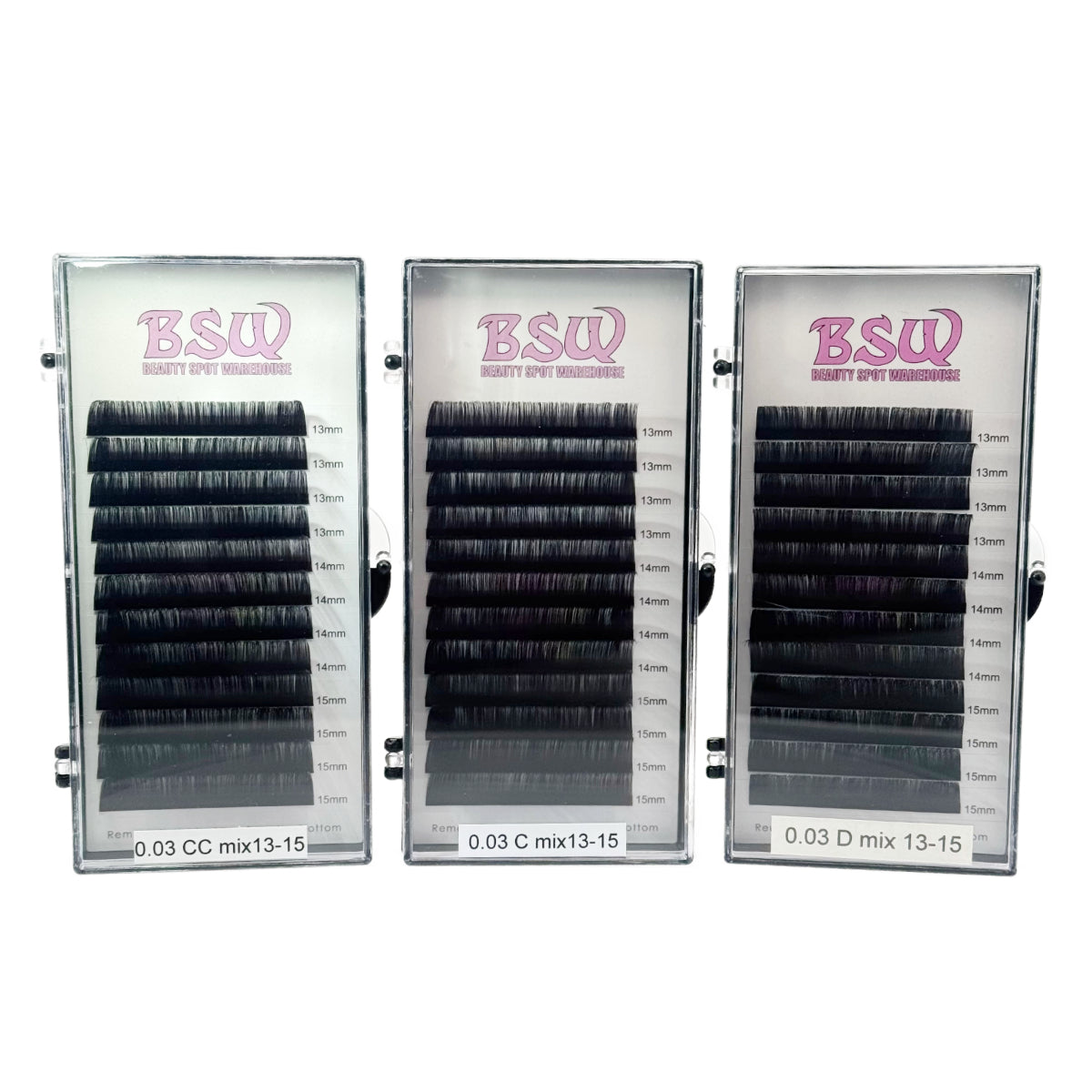BSW C & D Curl Individual Lashes