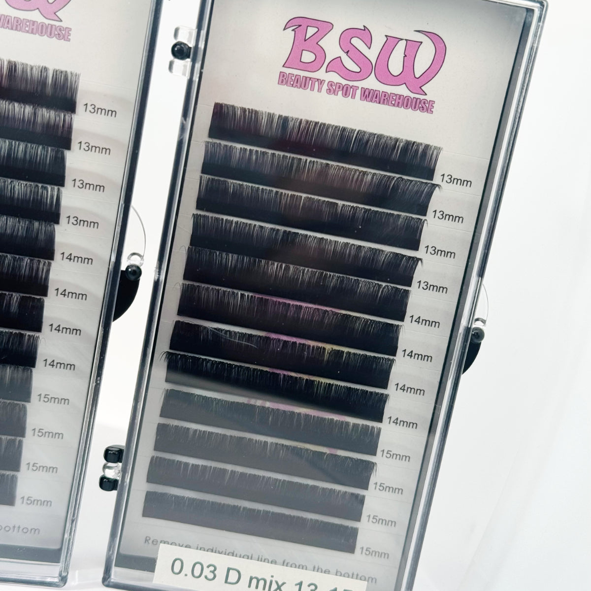 BSW C & D Curl Individual Lashes