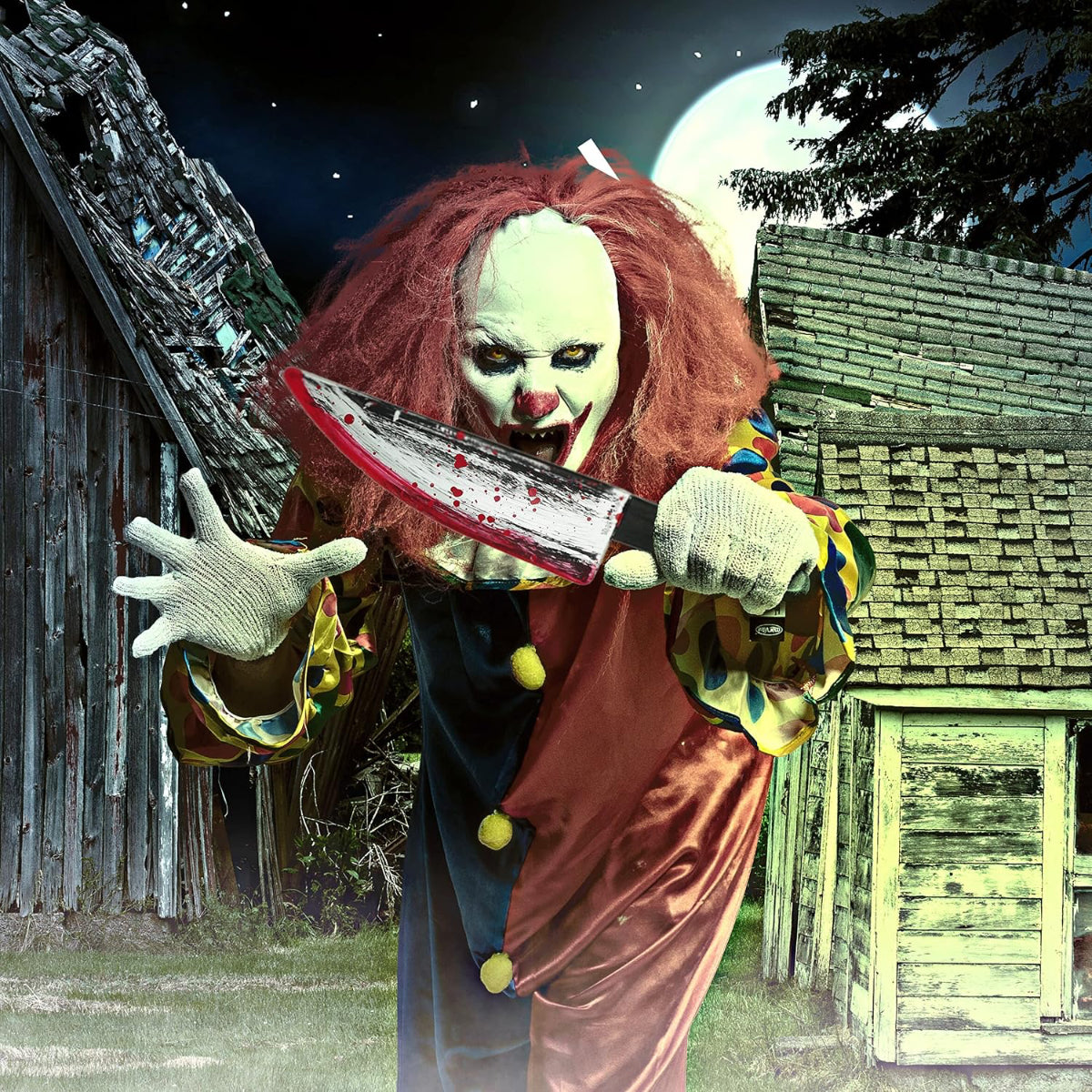 Halloween Bleeding Weapons - Blood Spattered Knife