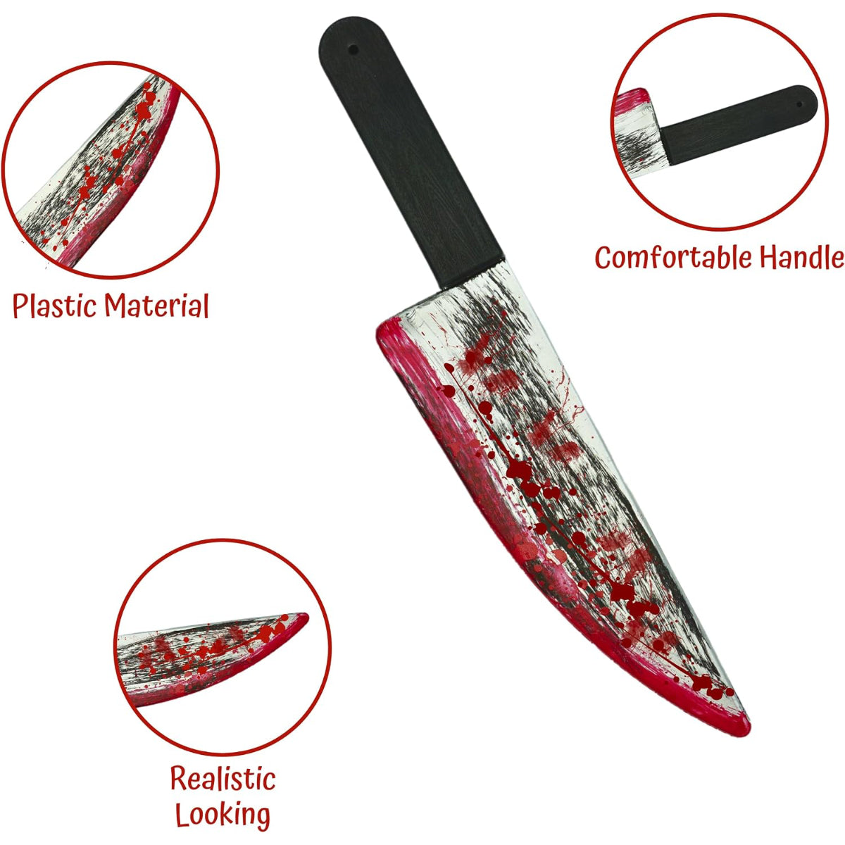 Halloween Bleeding Weapons - Blood Spattered Knife