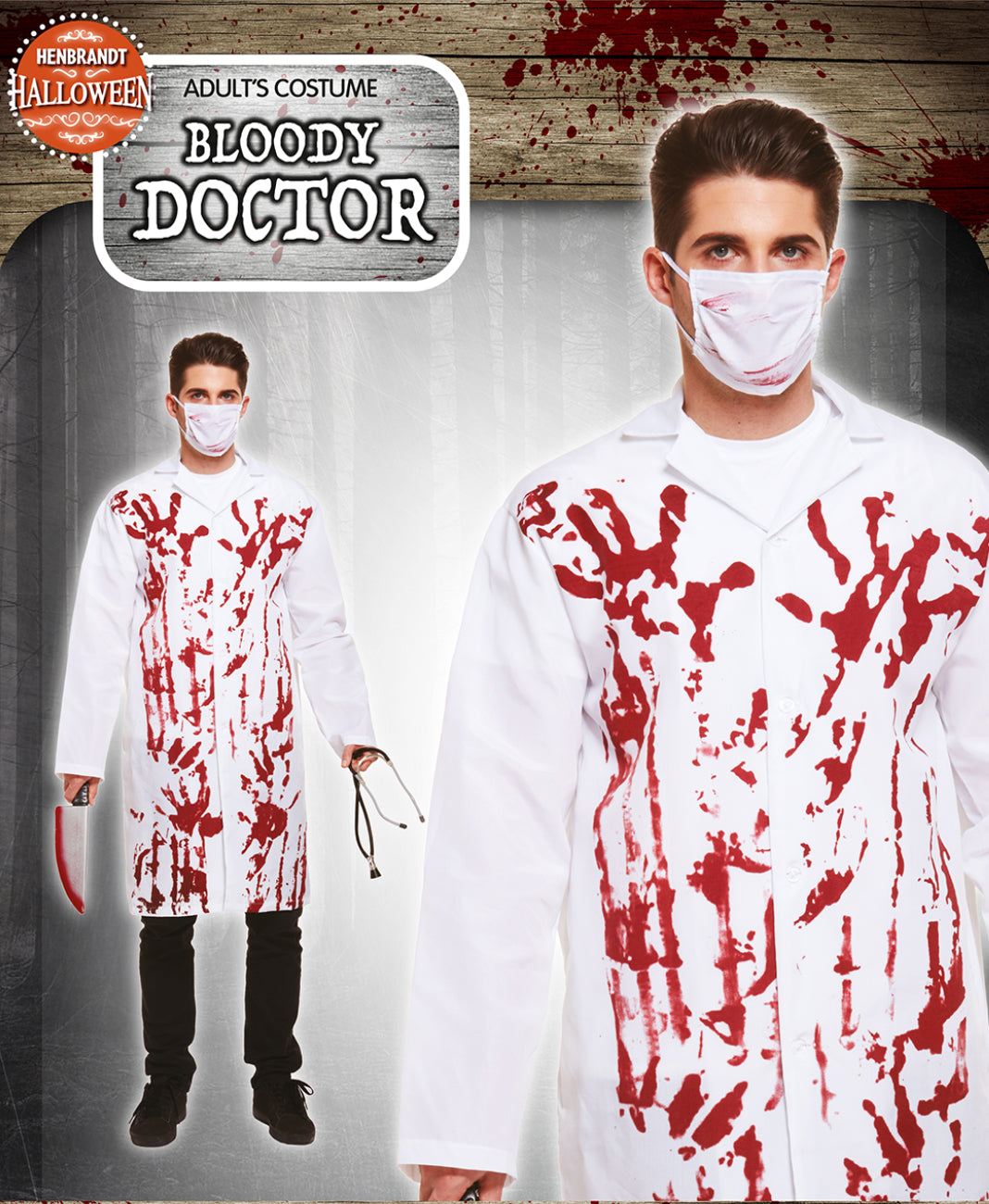 Bloody Doctor Costume