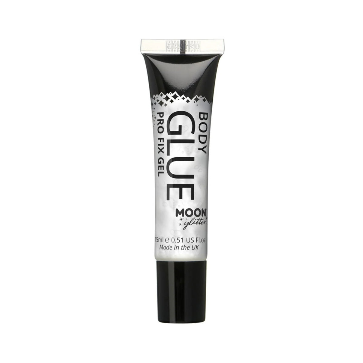 Smiffys Moon Glitter Body Glue Pro Fix Gel 15ml