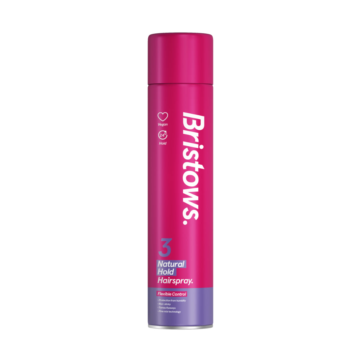 Bristows Hairspray 3 Natural Hold Flexible Control 400ml