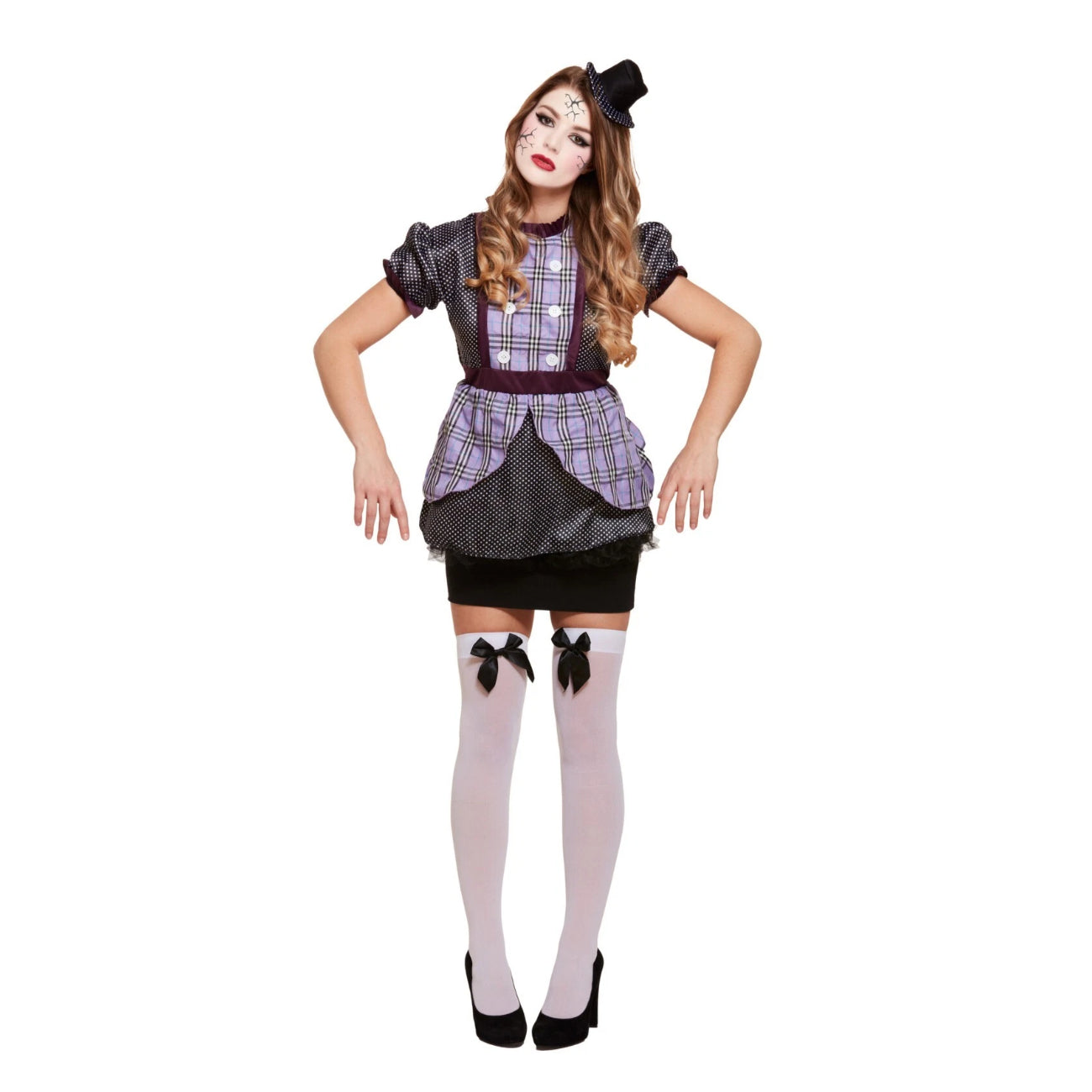 Adult Broken Doll Costume