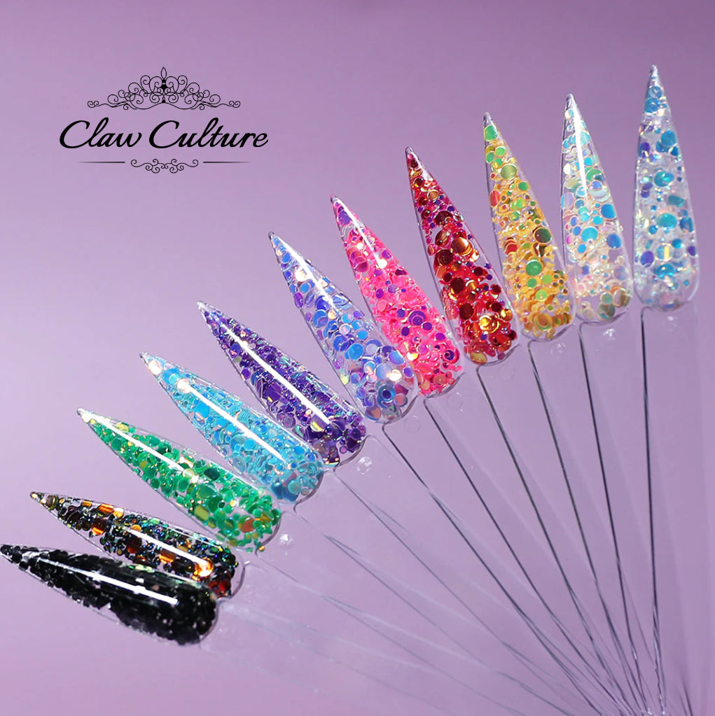 Claw Candy - Nail Glitter - Various Colours