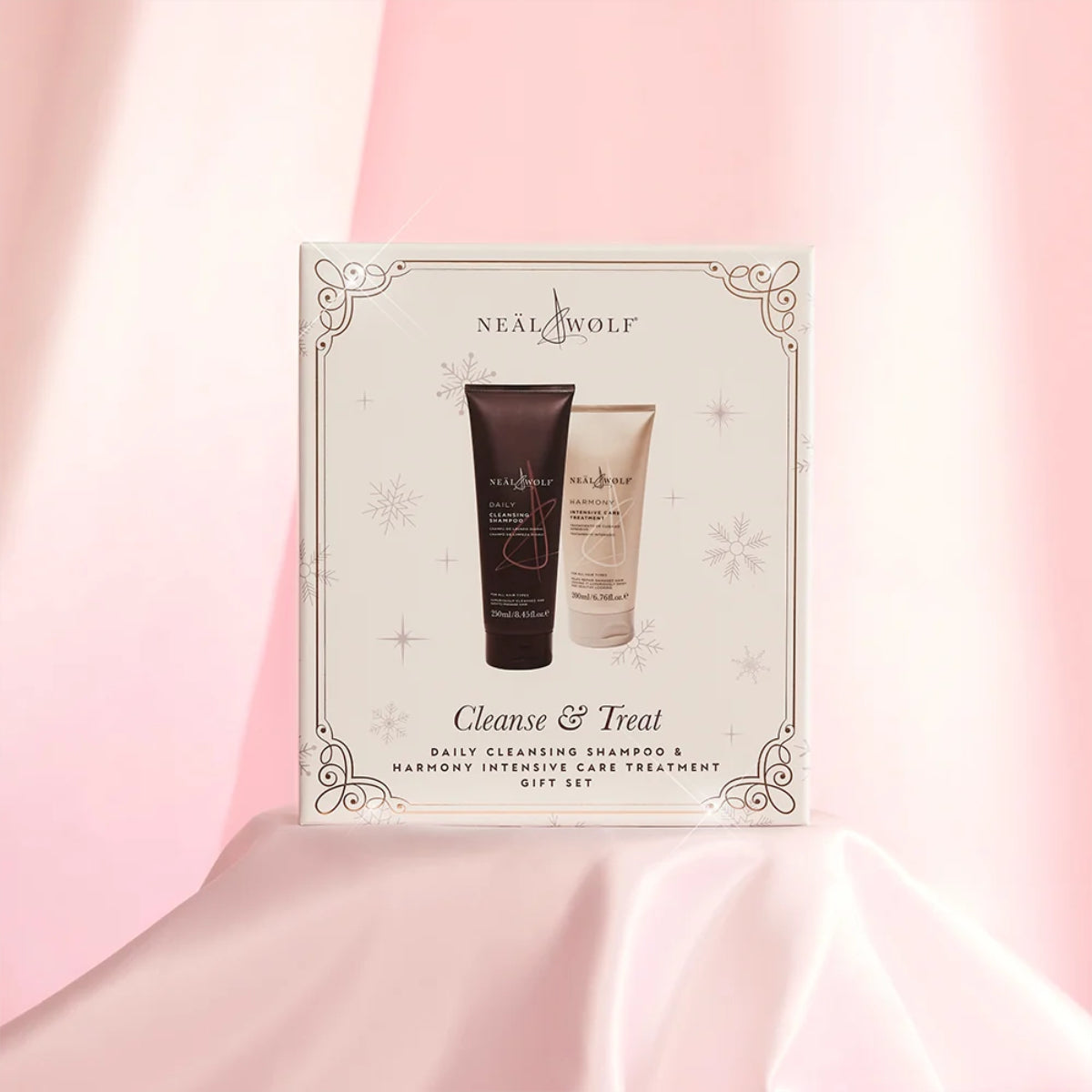 Neal & Wolf Cleanse & Treat Collection Daily Shampoo & Harmony Treatment Gift Set