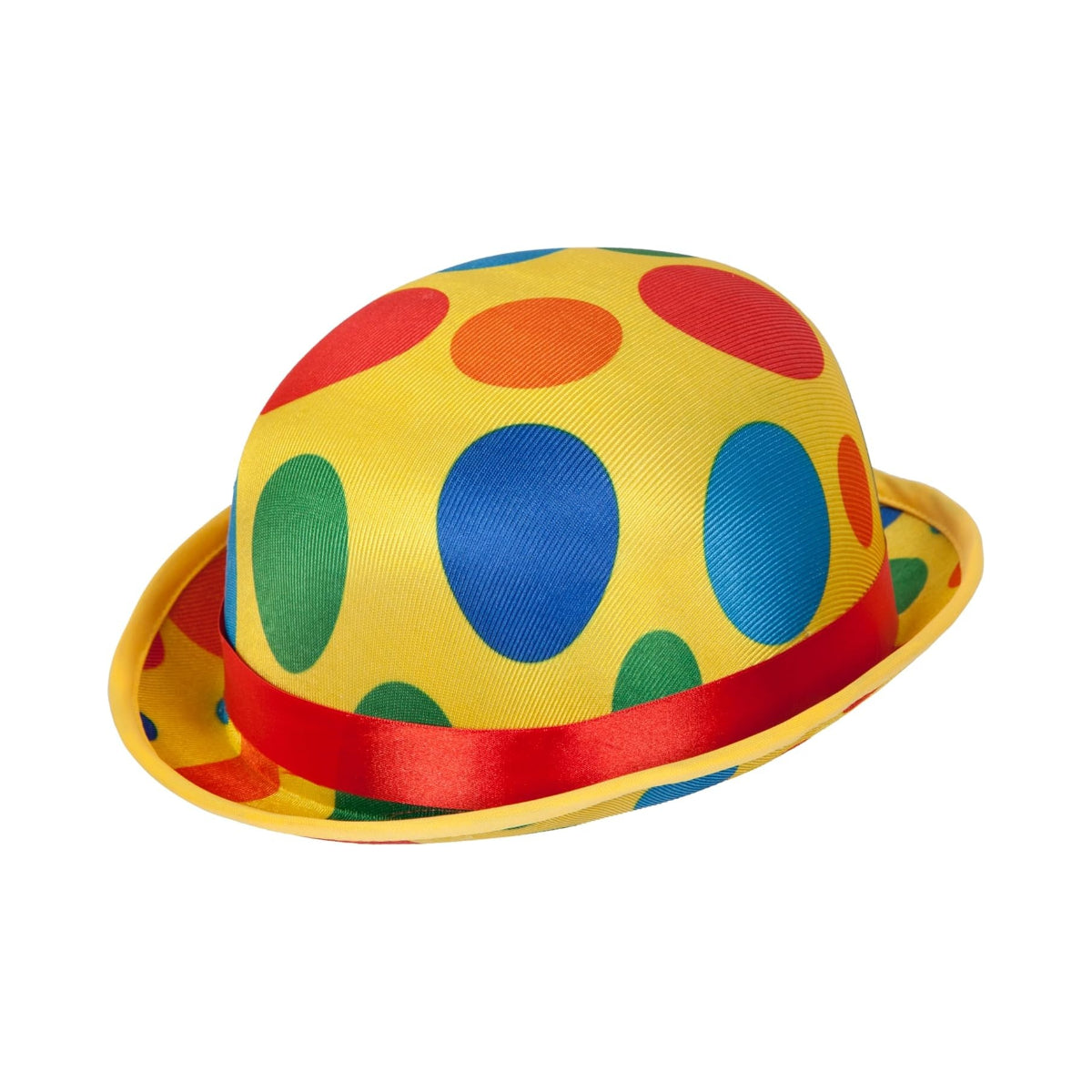 Clown Spotty Bowler Hat