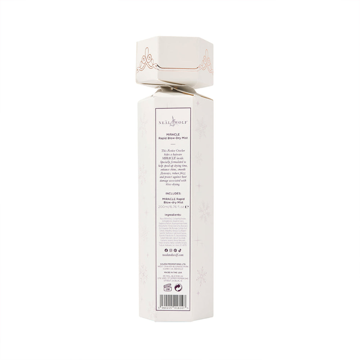 Neal & Wolf Miracle Rapid Blow-Dry Mist Cracker Gift 200ml