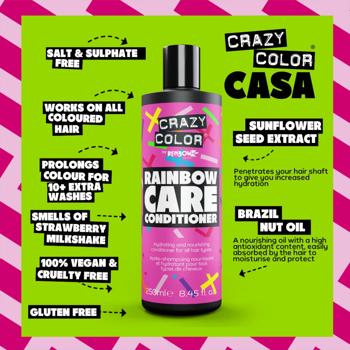 Crazy Color Hair Hydration Duo 250ml