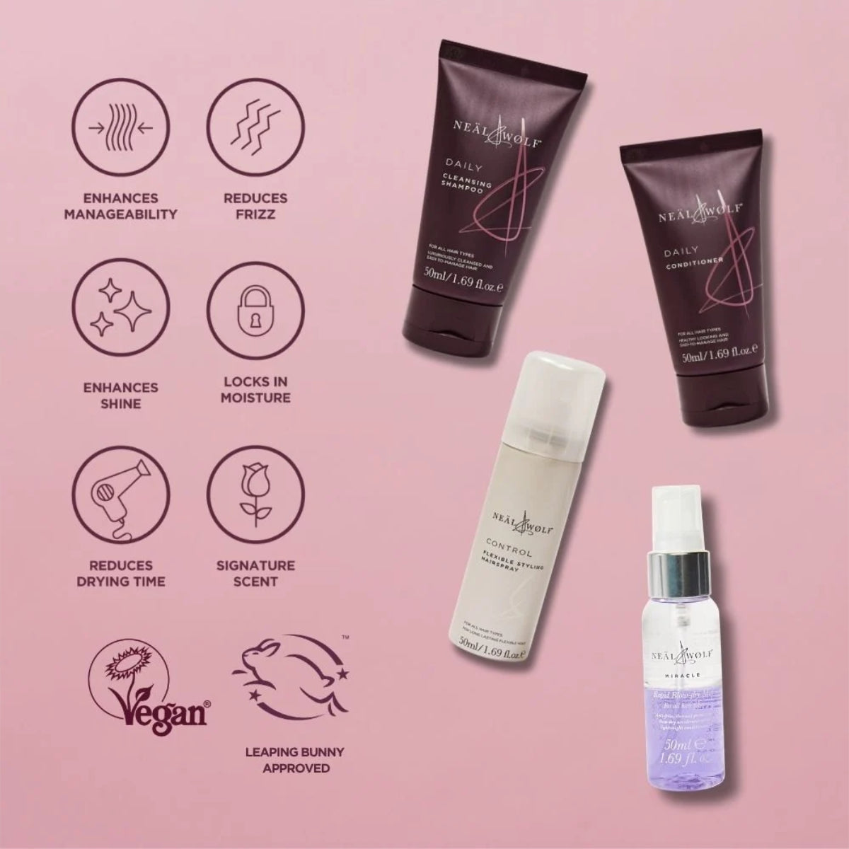 Daily Neal & Wolf Mini Essentials Collection Gift Set