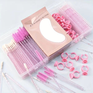 Eyelash Extension Kit for Beginners 100 PCS