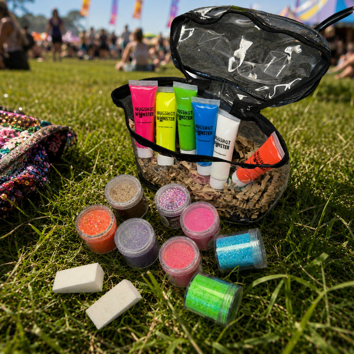 Festival Kit - Body Paints & Glitters Set