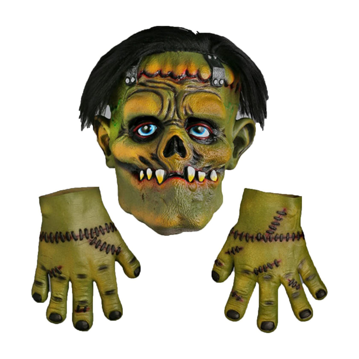 Scream Machine Frankenstein Mask & Glove Set