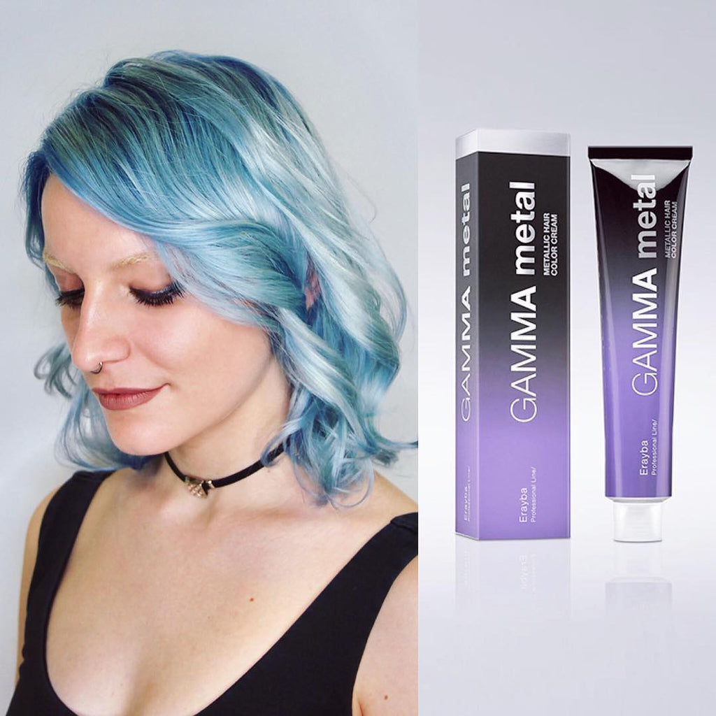 Erayba Gamma Metal - Metallic Permanent Hair Colour 100ml - 8 Shades