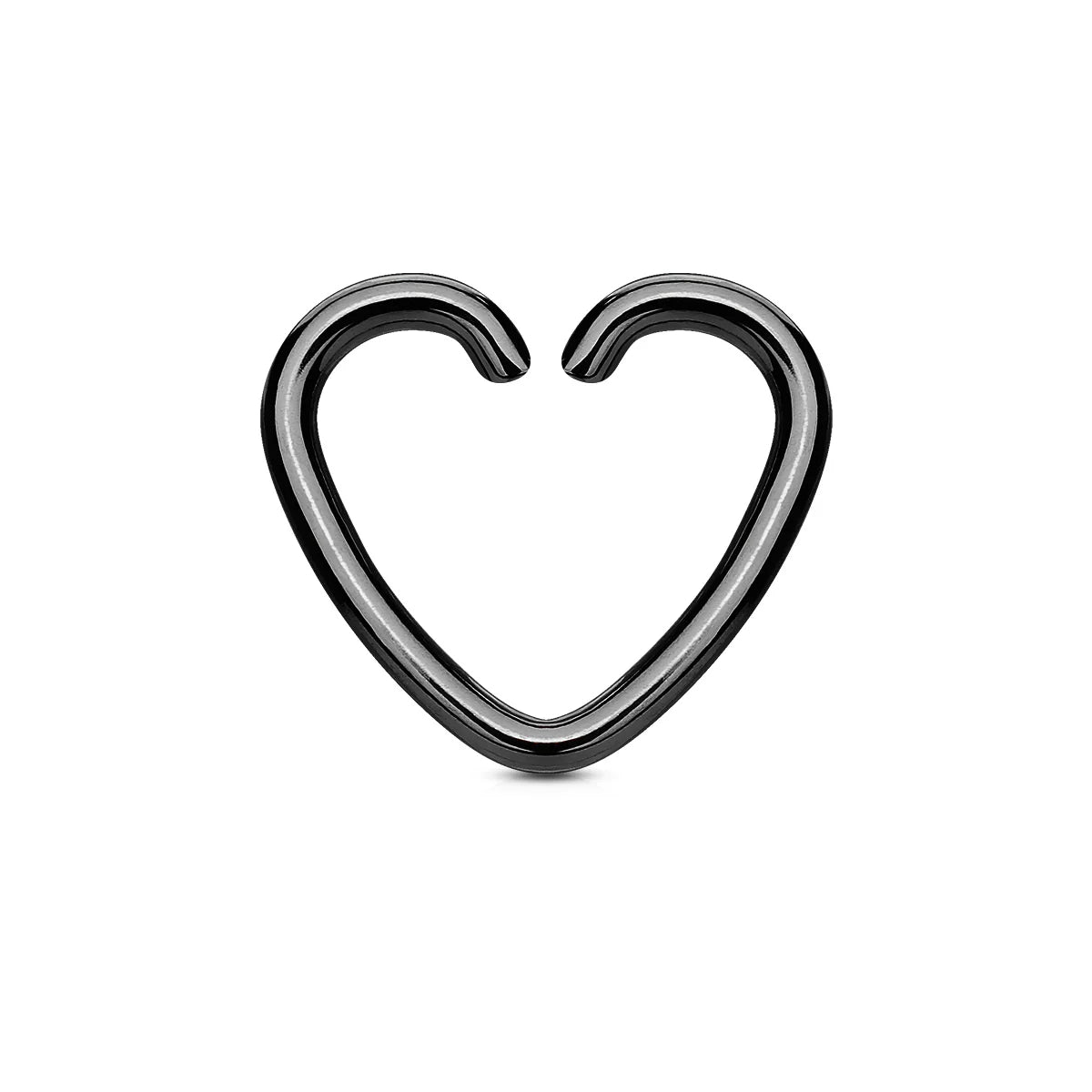 Heart Shape Continuous Daith Ring 3 Pack