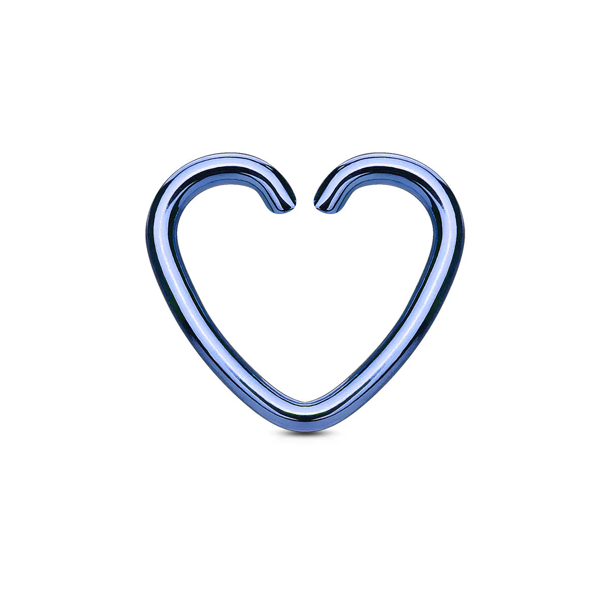 Heart Shape Continuous Daith Ring 3 Pack