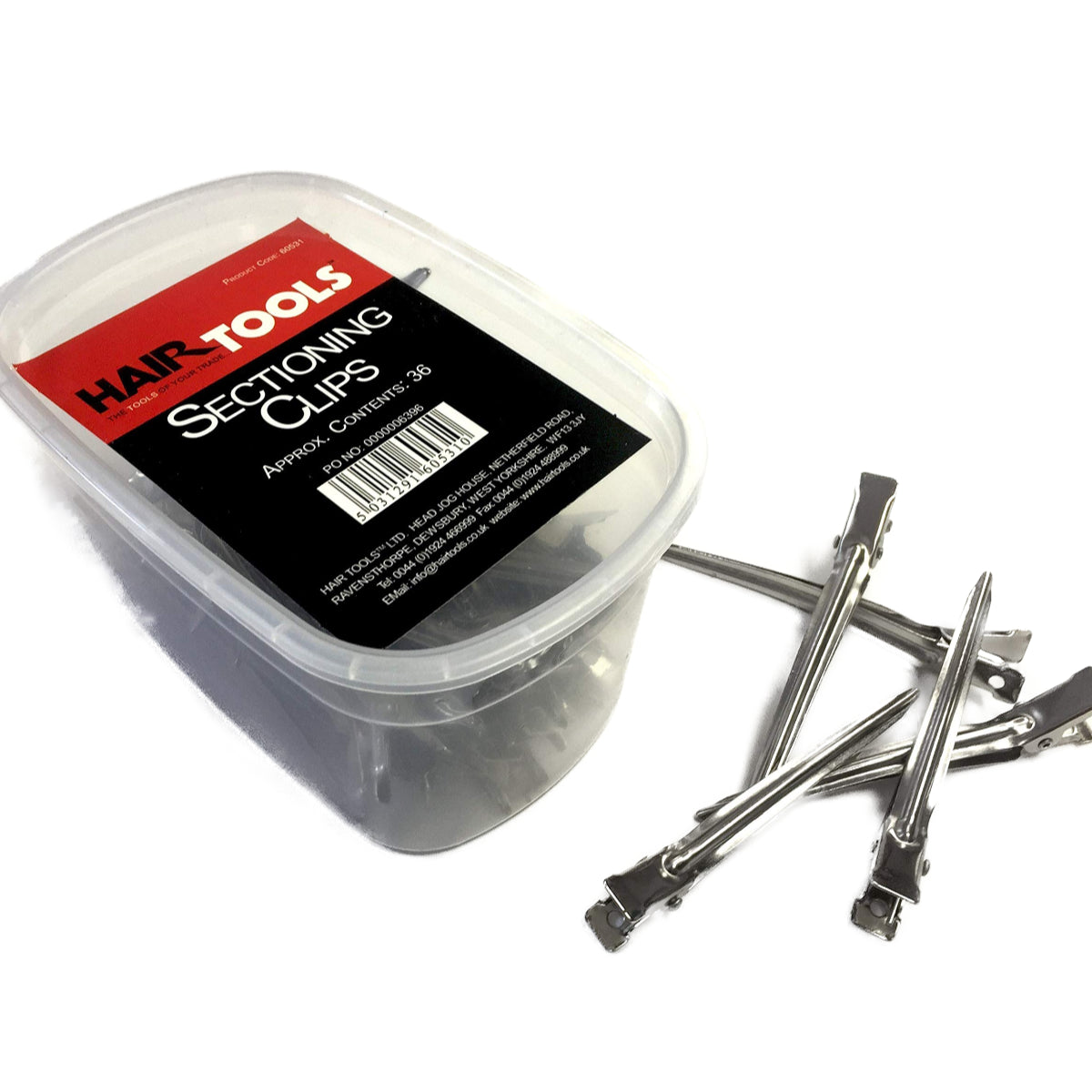 Hair Tools Sectioning Clips Pack of 6 or 36