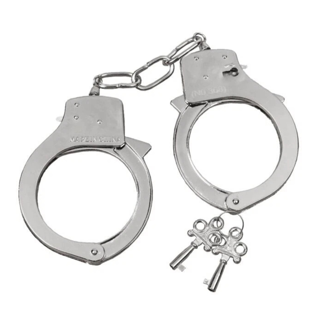 Metal Handcuffs With Keys
