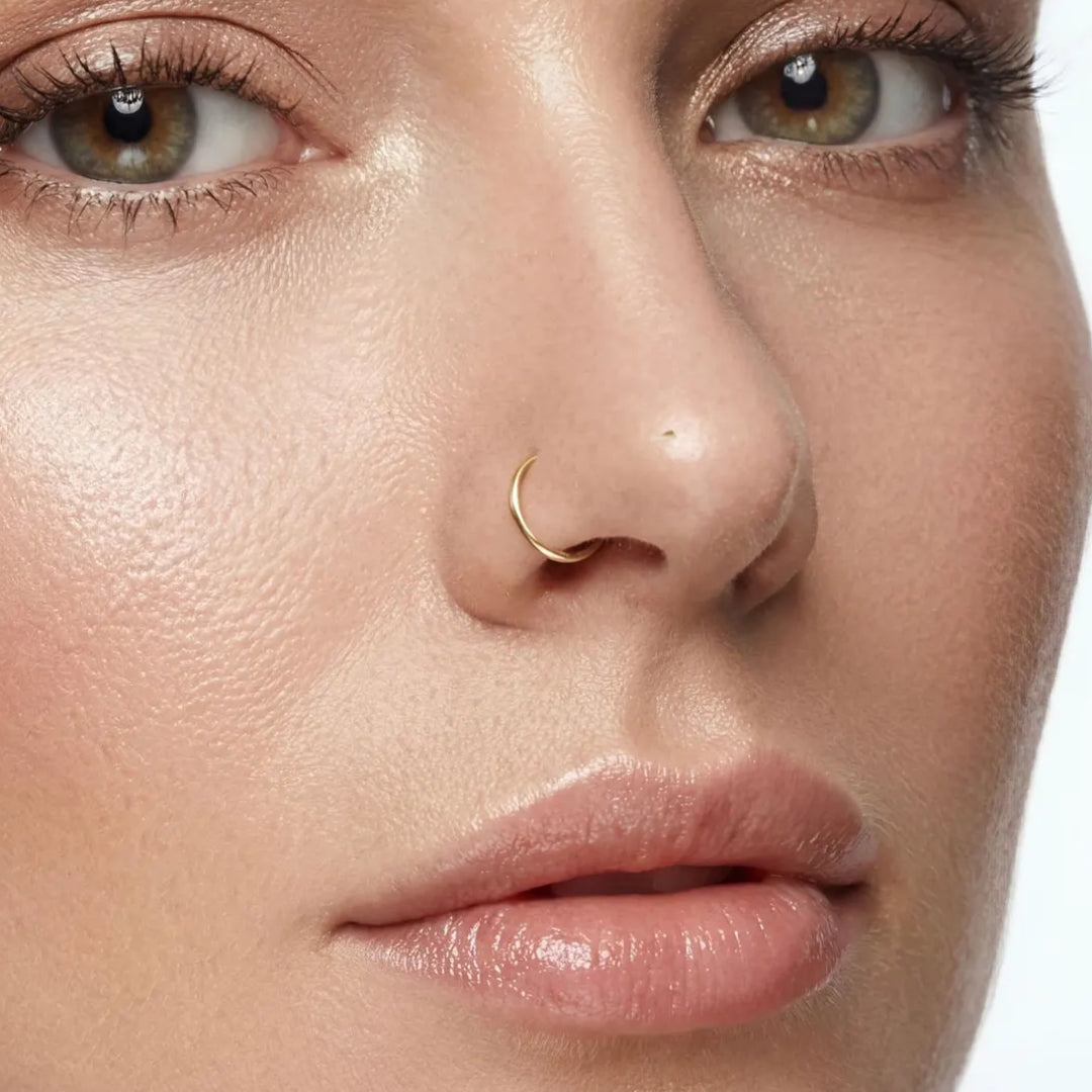 Titanium Hinge Ring - 8mm - Implant Grade