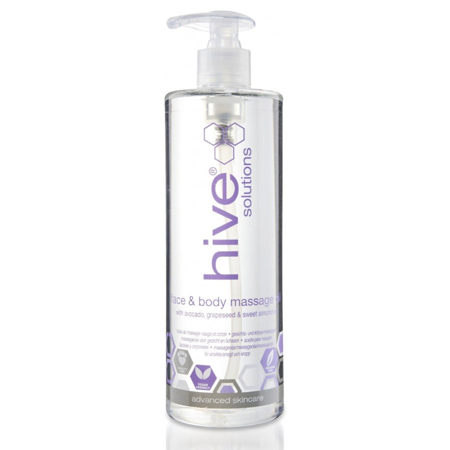 Hive Face & Body Massage Oil 490ml