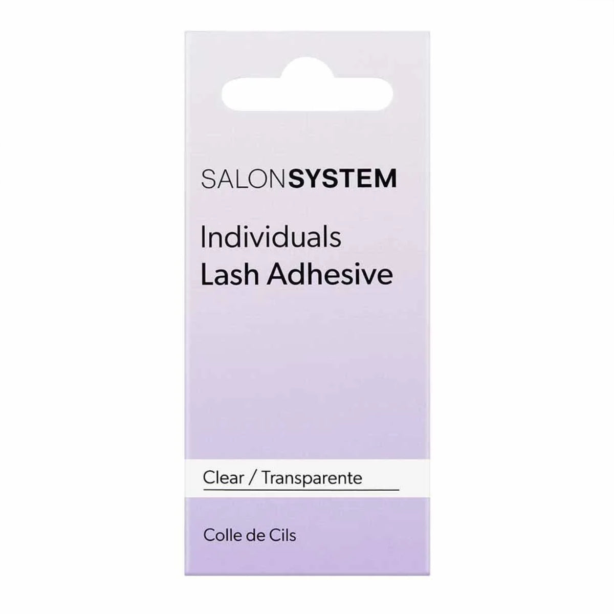 Salon System Individual Lash Adhesive 15ml Black or Clear
