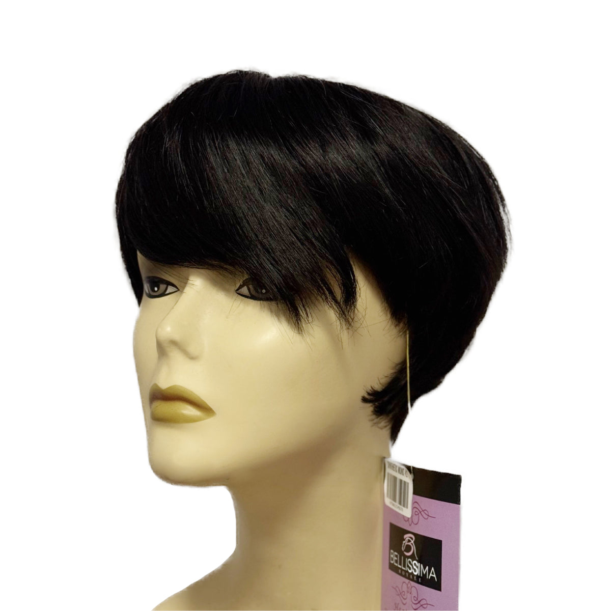 Short Heat Fibre Monofilament Wig