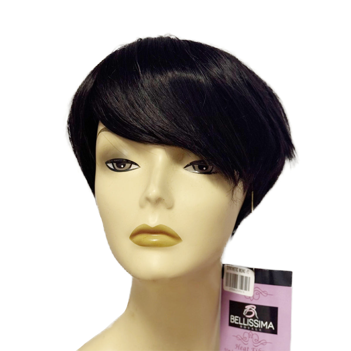Short Heat Fibre Monofilament Wig