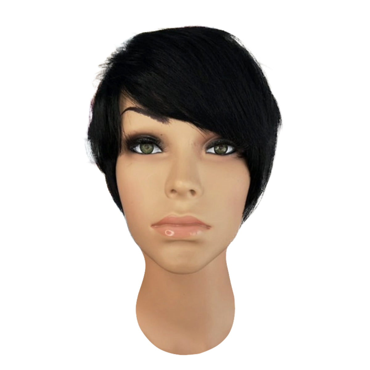 Short Heat Fibre Monofilament Wig