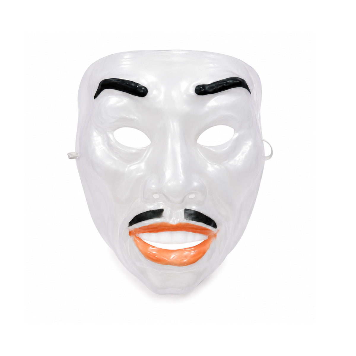 Clear Mask with Moustache