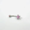 Crystal Star Navel Bar