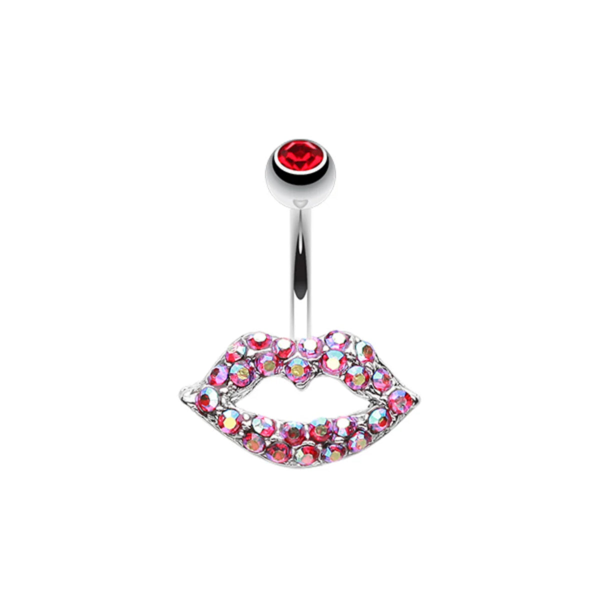 Hot Lips Navel Bar 10mm