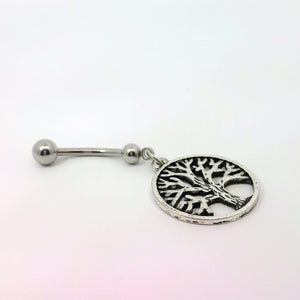 Tree Of Life Navel Bar