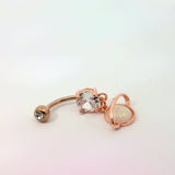 Saturn Dangle Navel Bar