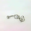 Saturn Dangle Navel Bar